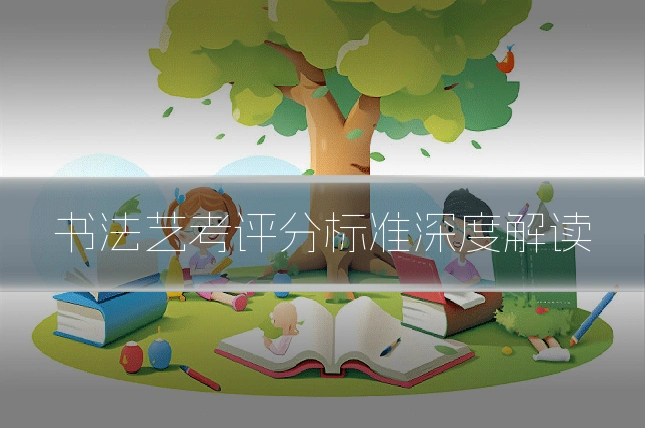书法艺考评分标准深度解读