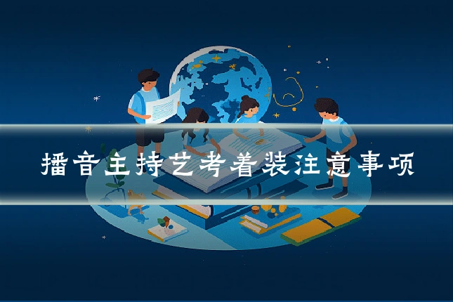 播音主持艺考着装注意事项
