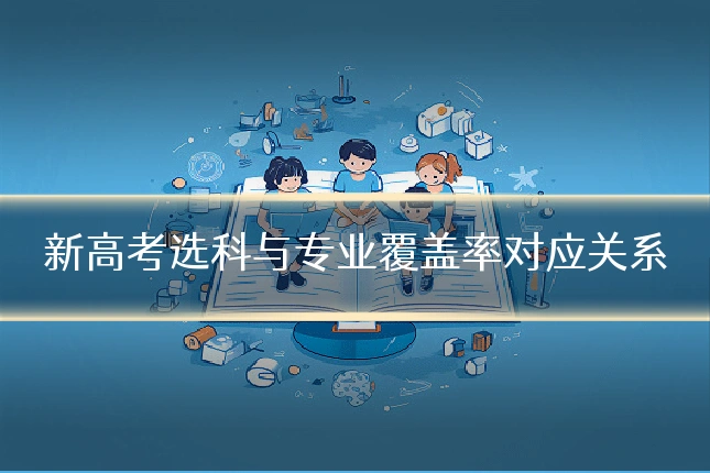 新高考选科与专业覆盖率对应关系