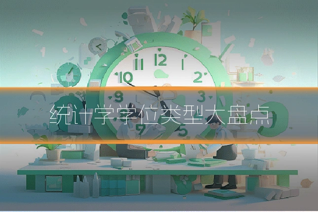 统计学学位类型大盘点
