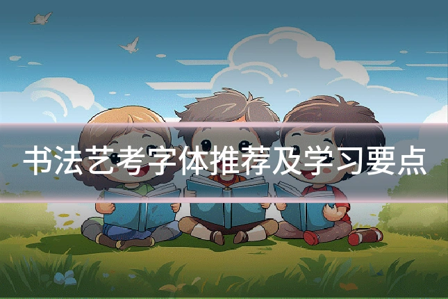 书法艺考字体推荐及学习要点