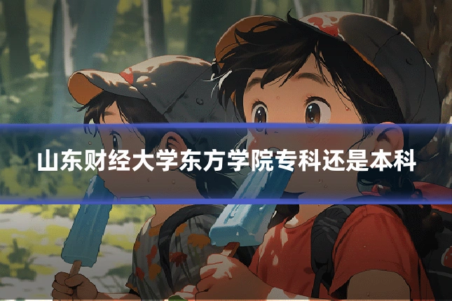 山东财经大学东方学院专科还是本科