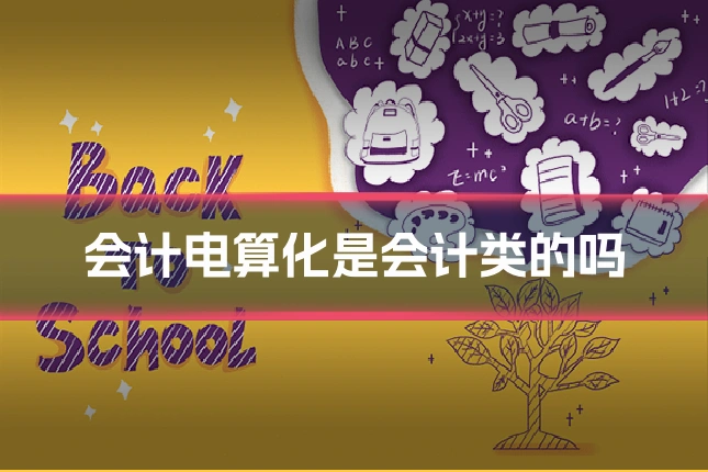 会计电算化是会计类的吗
