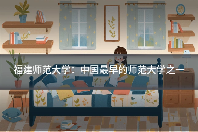 福建师范大学：中国最早的师范大学之一