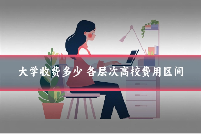 大学收费多少 各层次高校费用区间