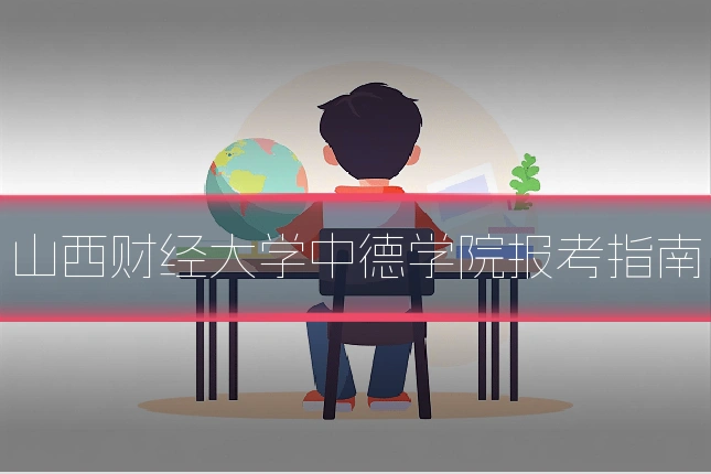 山西财经大学中德学院报考指南