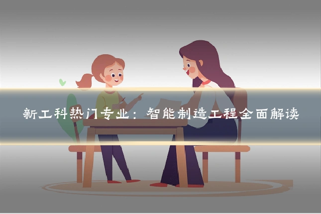 新工科热门专业：智能制造工程全面解读