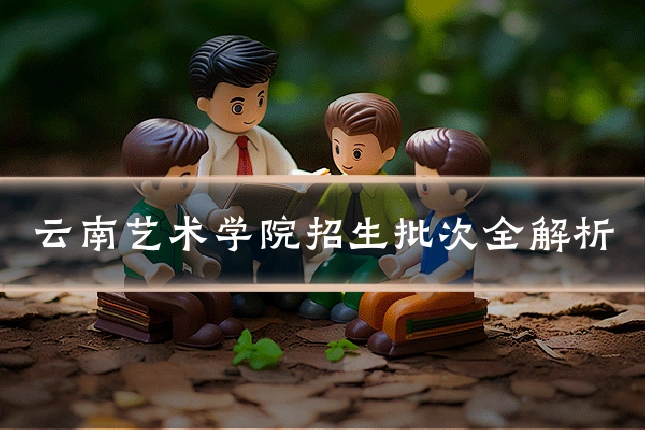 云南艺术学院招生批次全解析