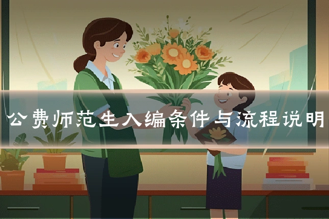 公费师范生入编条件与流程说明