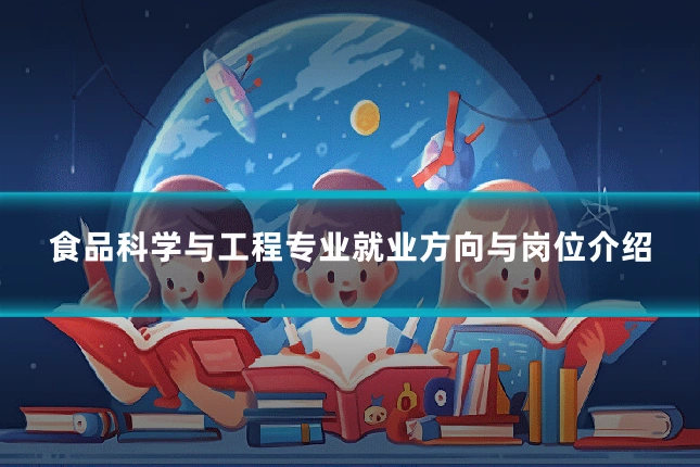 食品科学与工程专业就业方向与岗位介绍