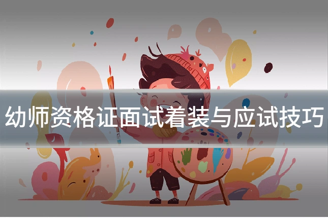 幼师资格证面试着装与应试技巧