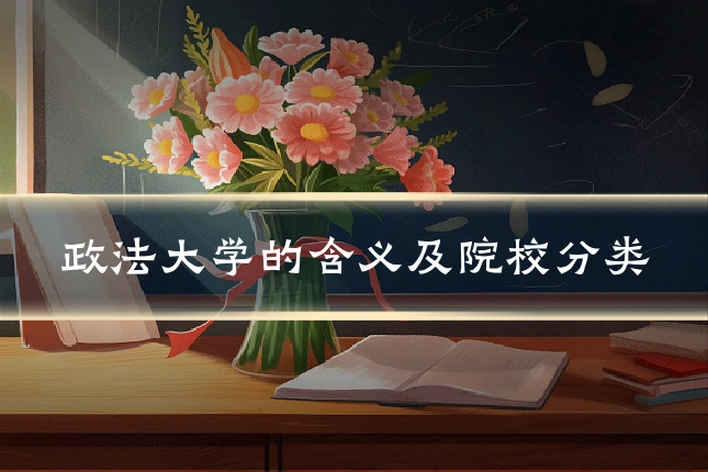 政法大学的含义及院校分类