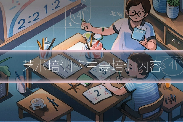 艺术培训的主要培训内容