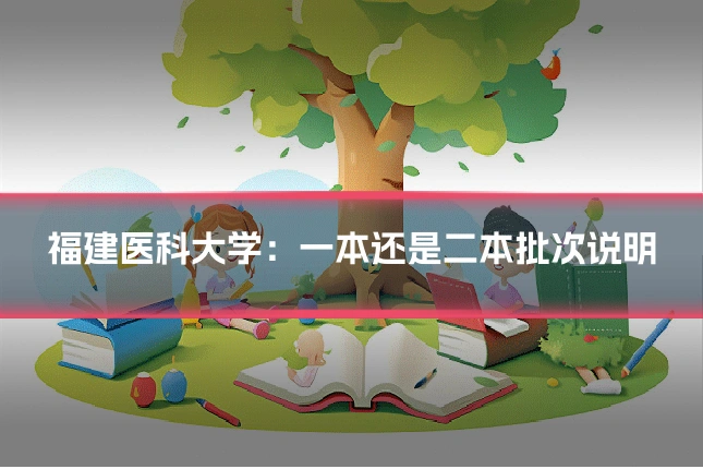 福建医科大学：一本还是二本批次说明