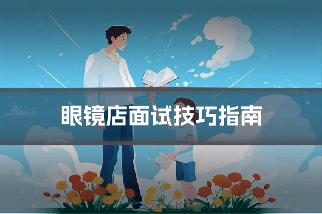 眼镜店面试技巧指南