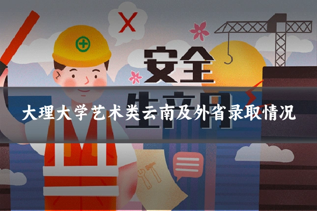 大理大学艺术类云南及外省录取情况
