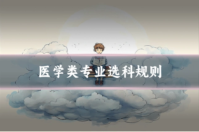 医学类专业选科规则