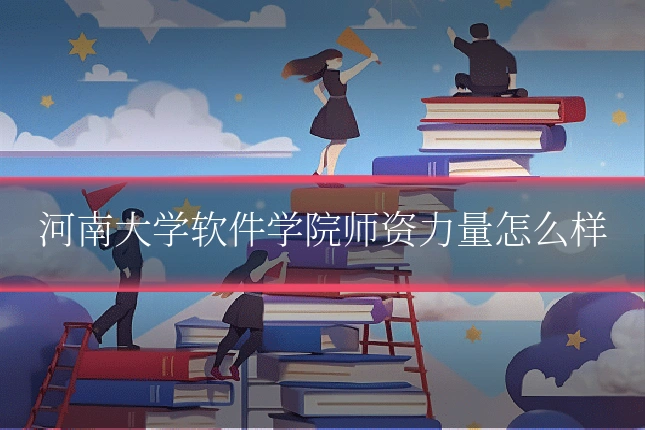 河南大学软件学院师资力量怎么样