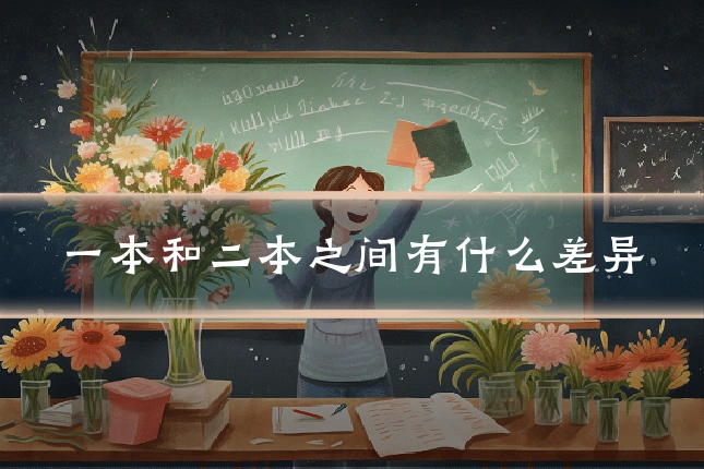 一本和二本之间有什么差异