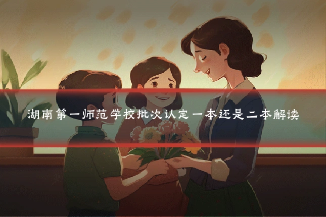 湖南第一师范学校批次认定一本还是二本解读