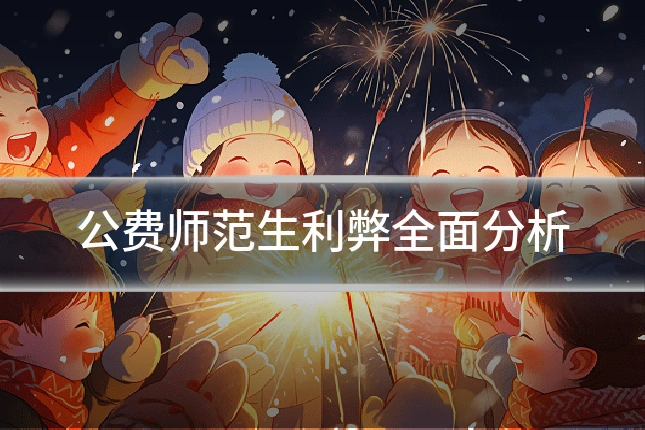 公费师范生利弊全面分析