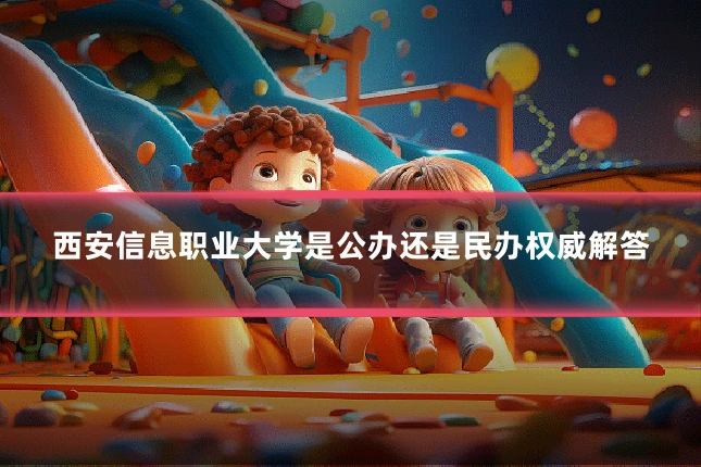 西安信息职业大学是公办还是民办权威解答