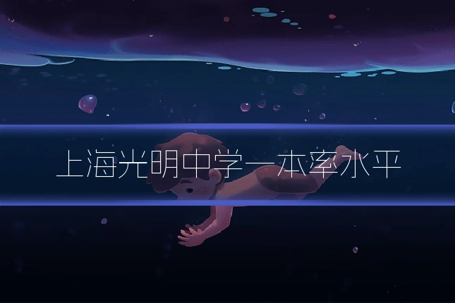上海光明中学一本率水平