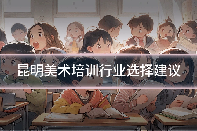 昆明美术培训行业选择建议