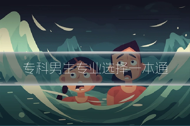 专科男生专业选择一本通