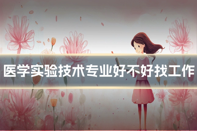 医学实验技术专业好不好找工作