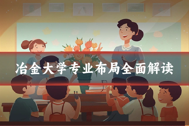 冶金大学专业布局全面解读
