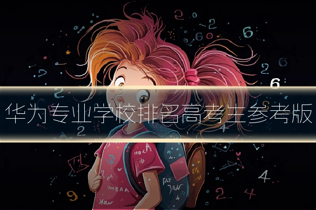 华为专业学校排名高考生参考版