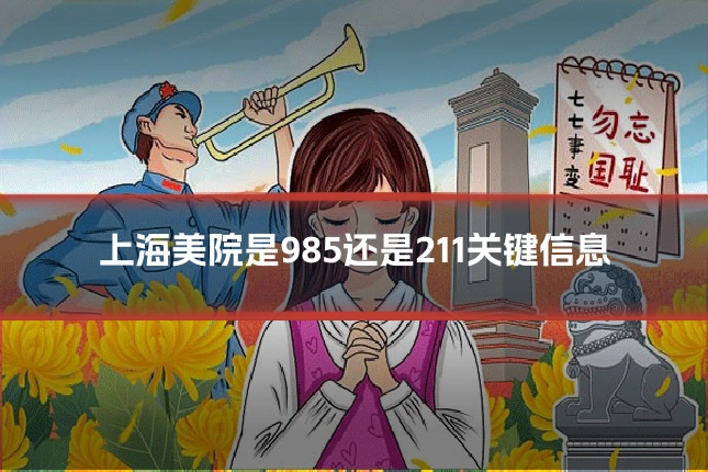 上海美院是985还是211关键信息