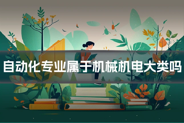 自动化专业属于机械机电大类吗