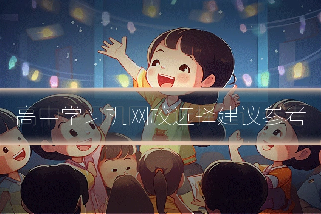 高中学习机网校选择建议参考