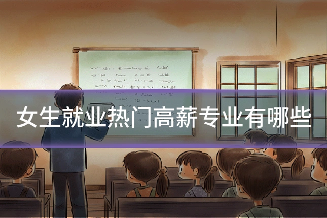 女生就业热门高薪专业有哪些