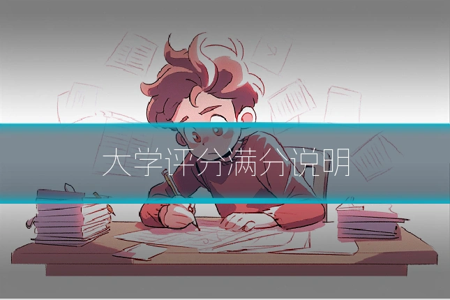大学评分满分说明