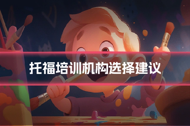 托福培训机构选择建议
