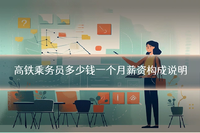 高铁乘务员多少钱一个月薪资构成说明