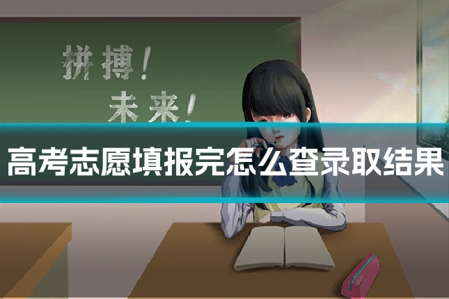高考志愿填报完怎么查录取结果