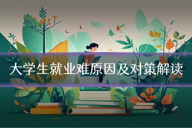 大学生就业难原因及对策解读