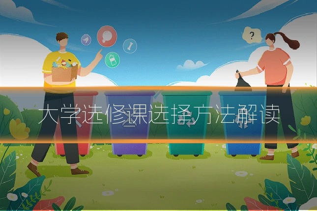 大学选修课选择方法解读