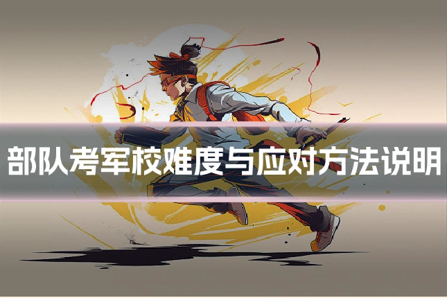 部队考军校难度与应对方法说明