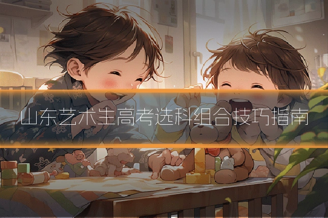 山东艺术生高考选科组合技巧指南
