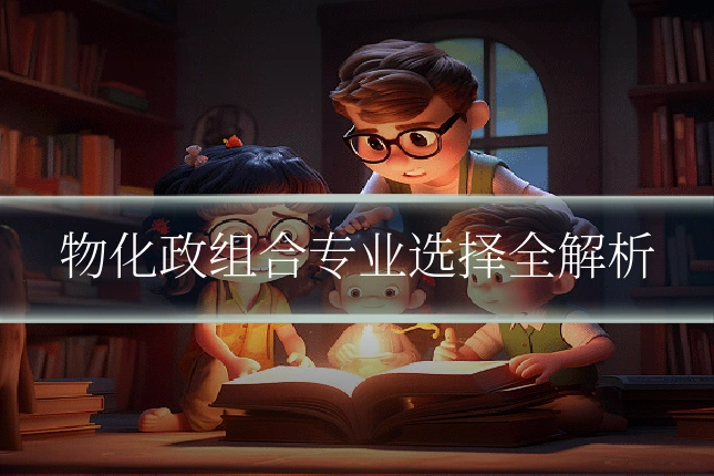 物化政组合专业选择全解析
