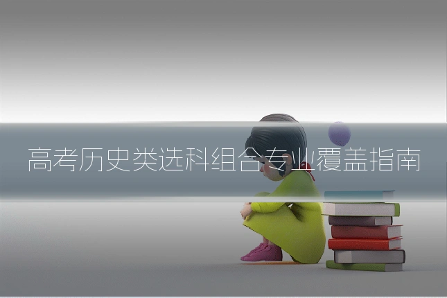 高考历史类选科组合专业覆盖指南