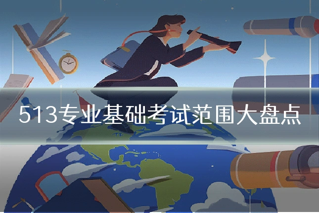 513专业基础考试范围大盘点