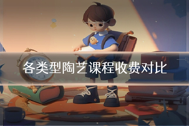 各类型陶艺课程收费对比