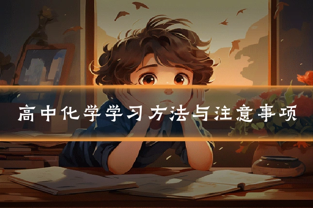 高中化学学习方法与注意事项