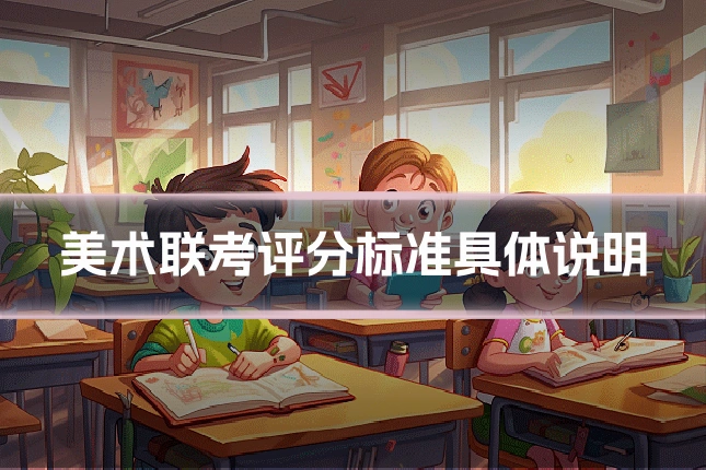 美术联考评分标准具体说明